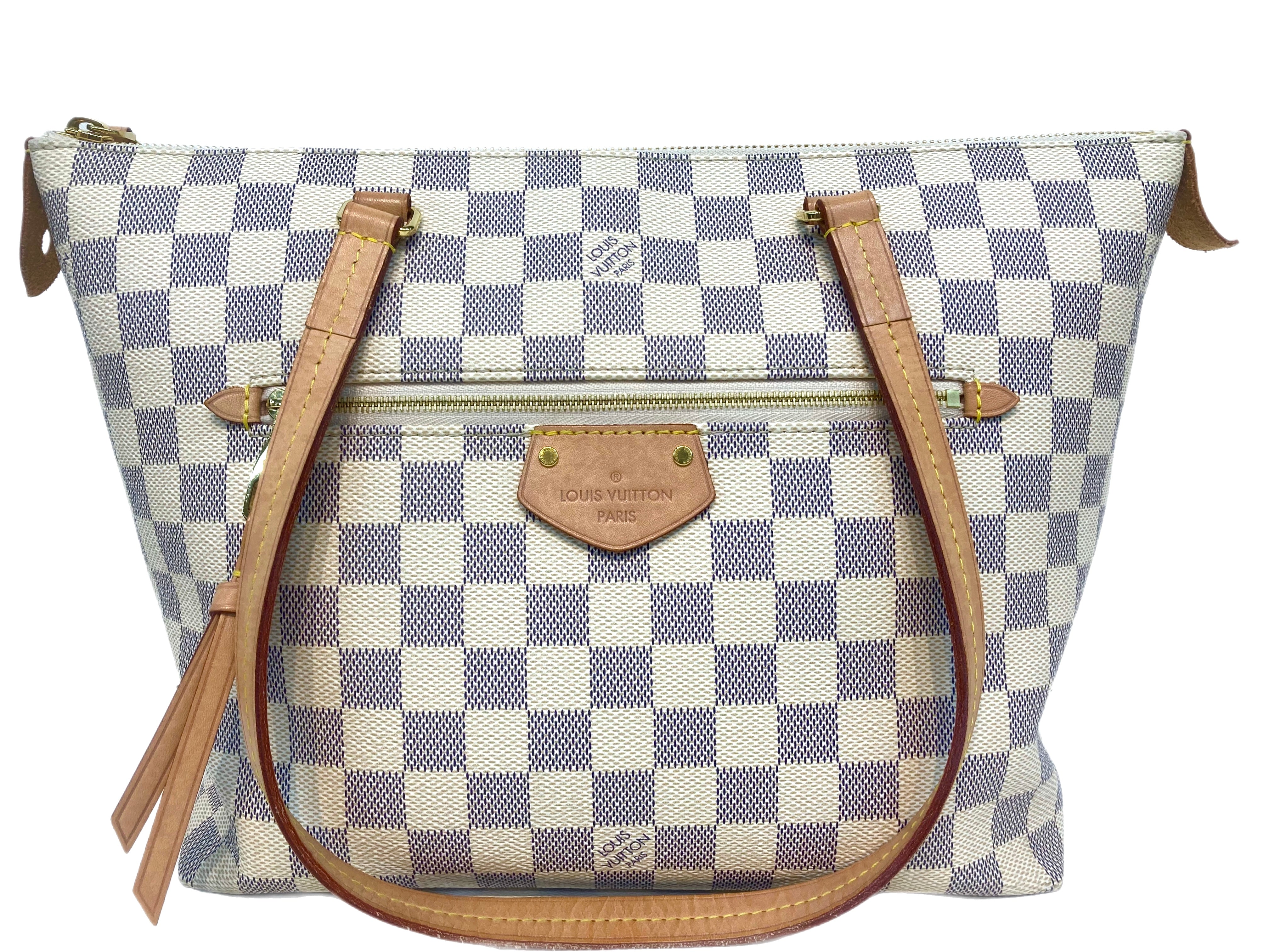 Louis Vuitton 2017 Damier Azur Iena PM - Neutrals Shoulder Bags, Handbags -  LOU114752