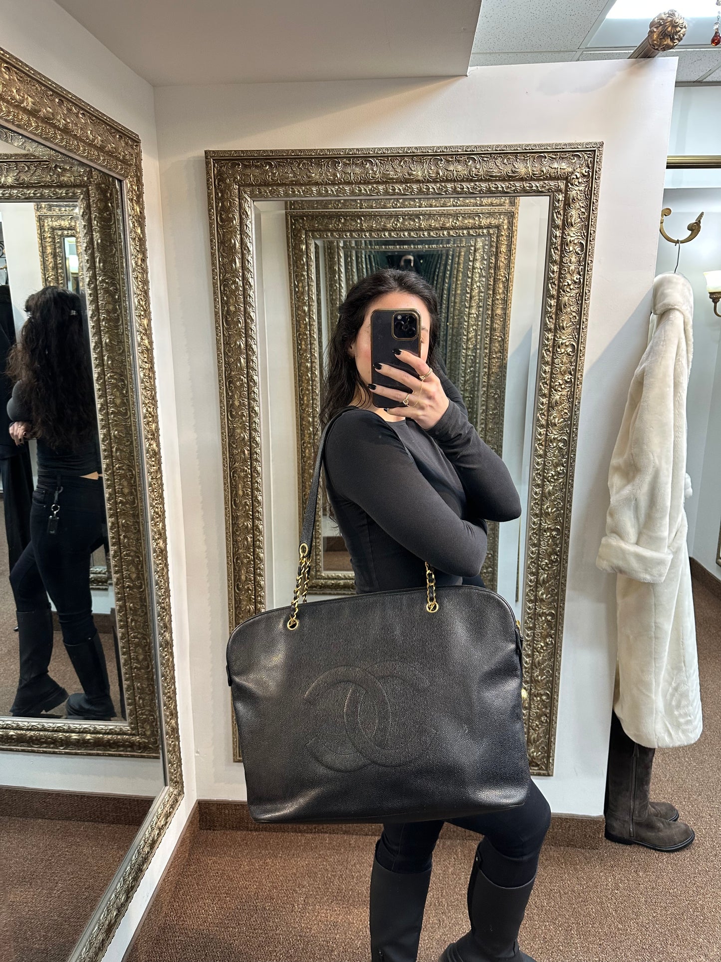 Chanel vintage XL Tote