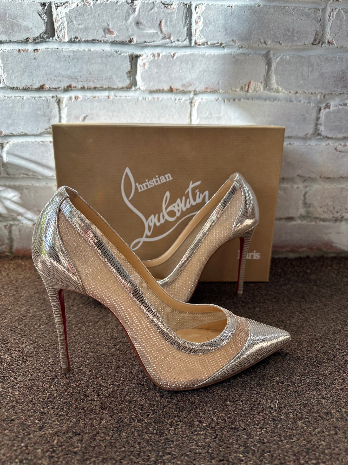 Christian Louboutin mesh Pump