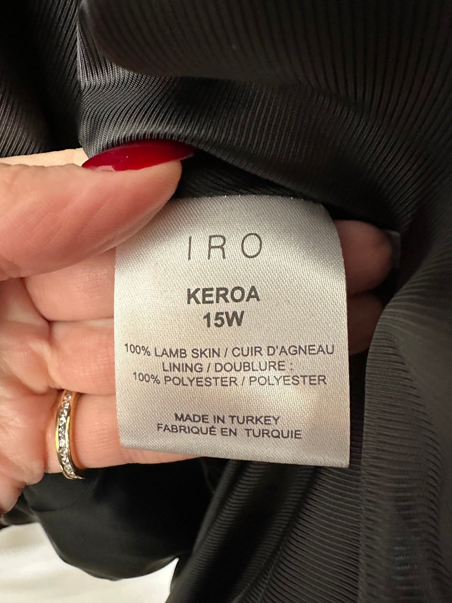 Iro leather Jacket