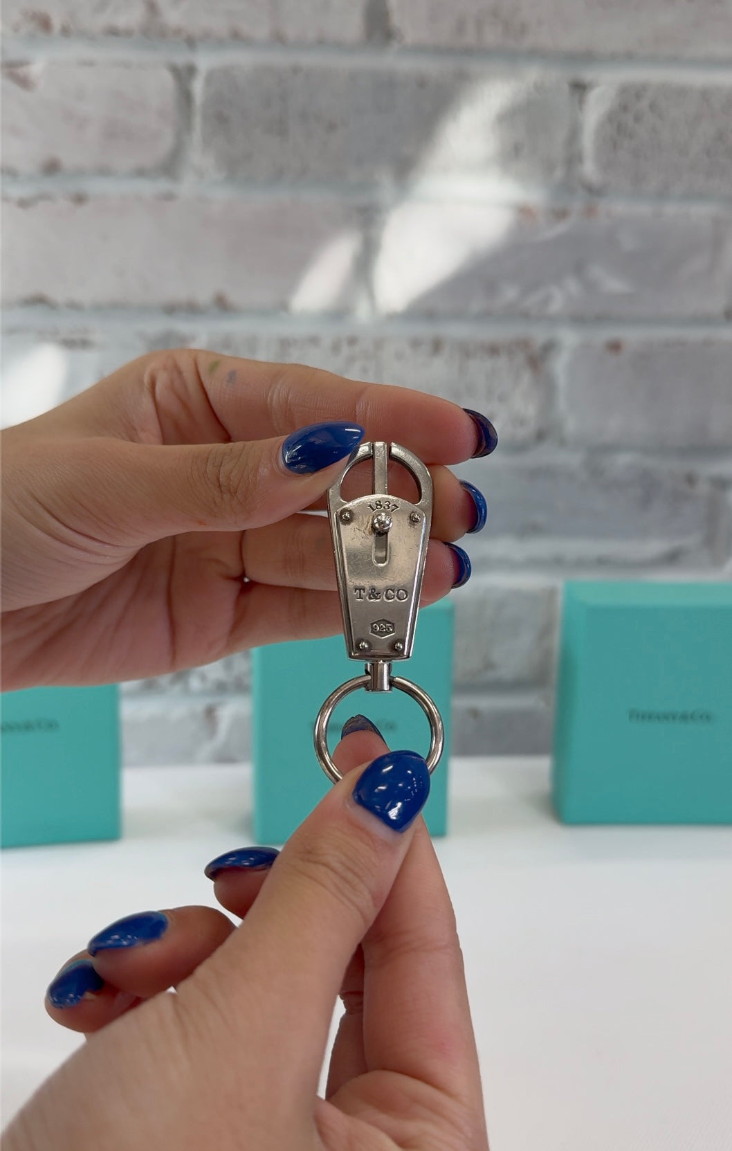 Tiffany Valet Keychain