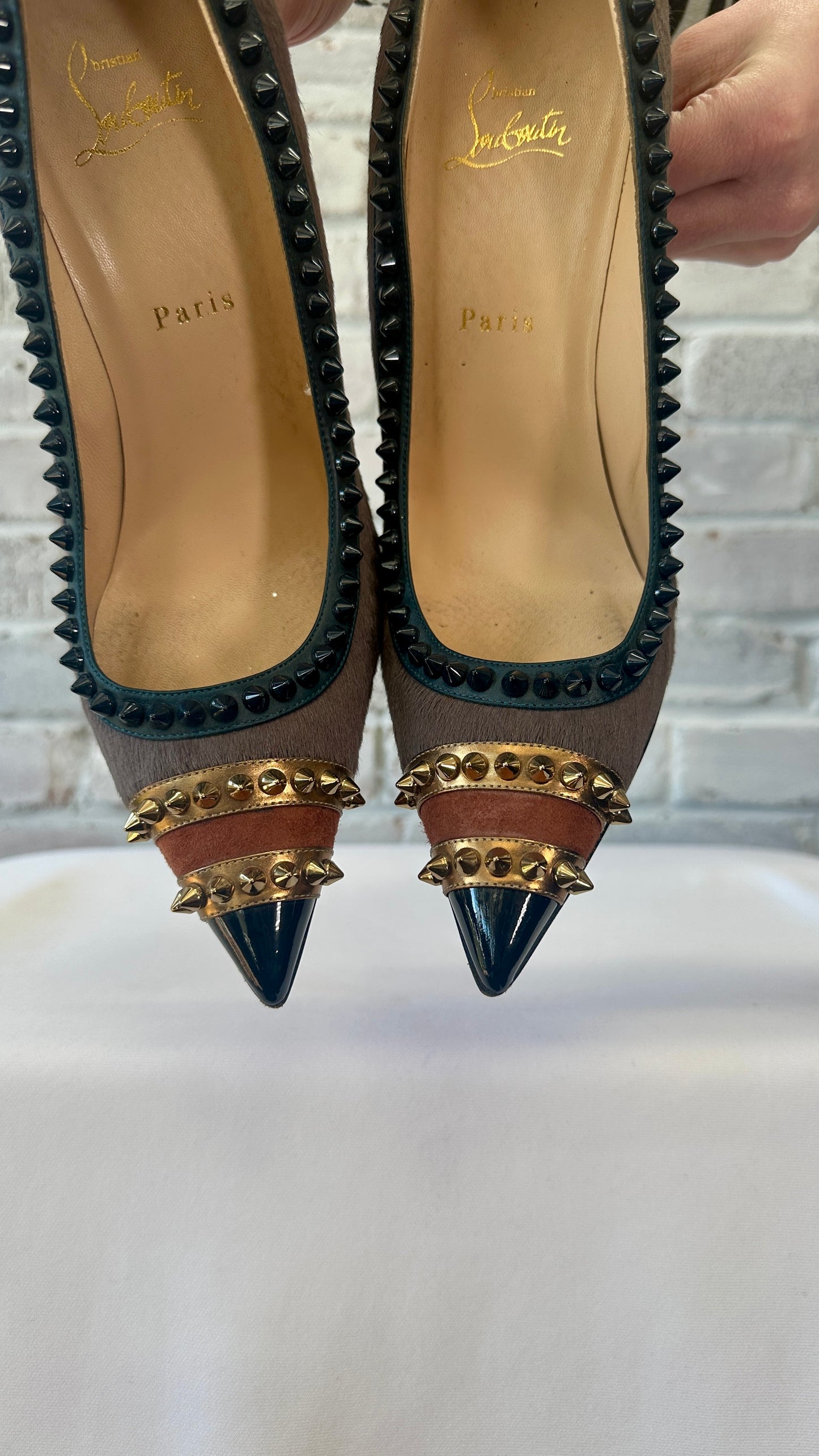 Christian Louboutin studded Heel