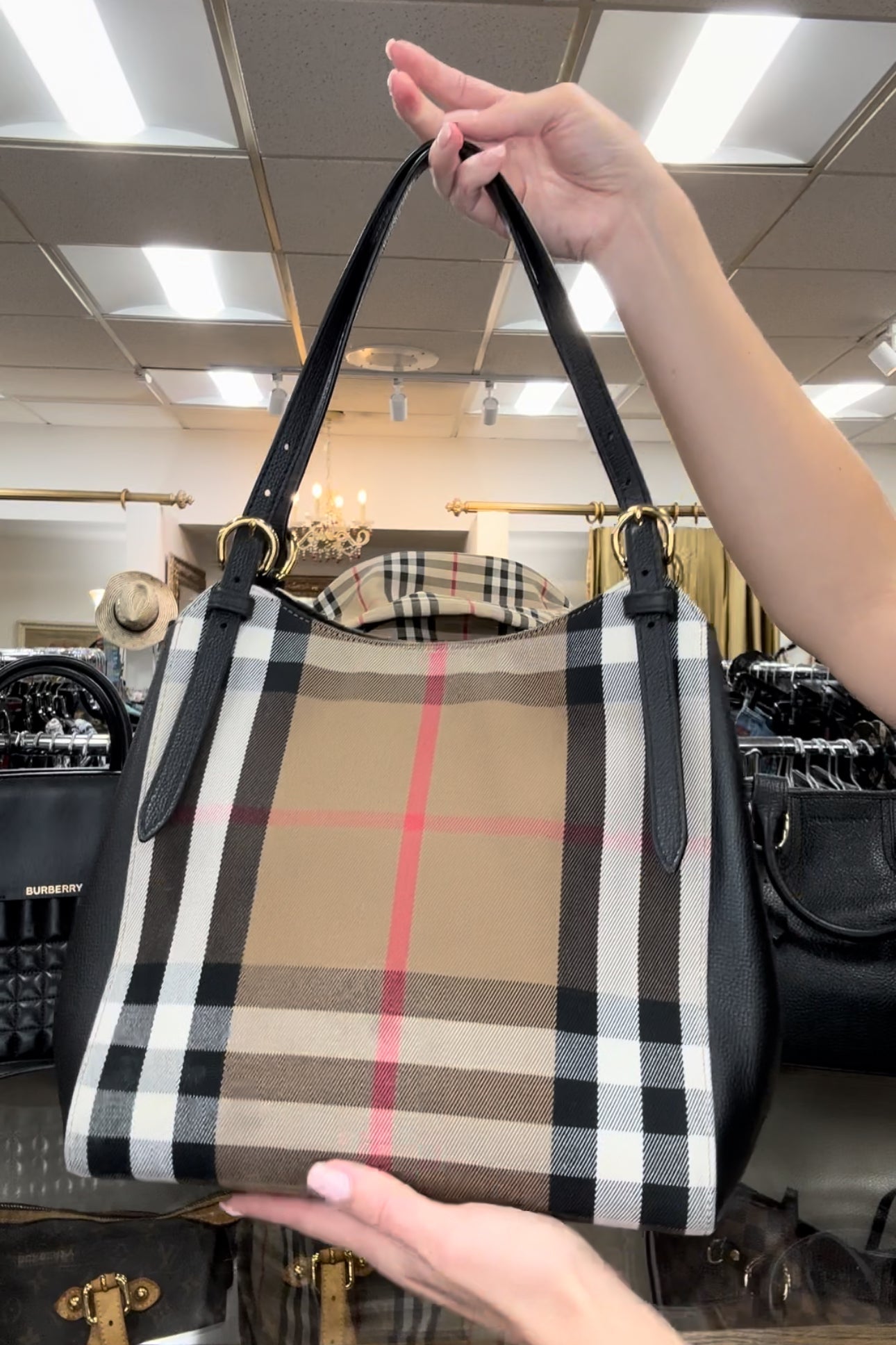 Burberry Canterbury tote