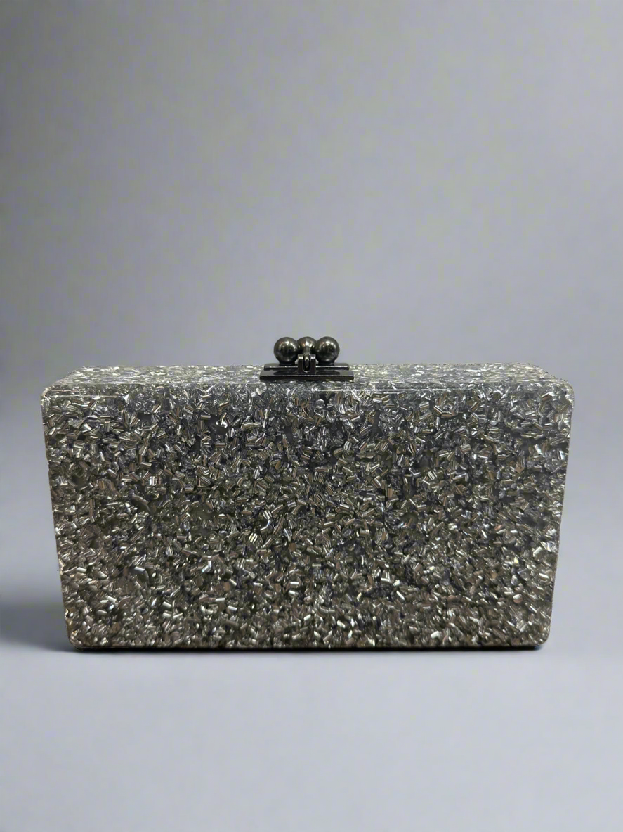 Edie Parker silver Clutch