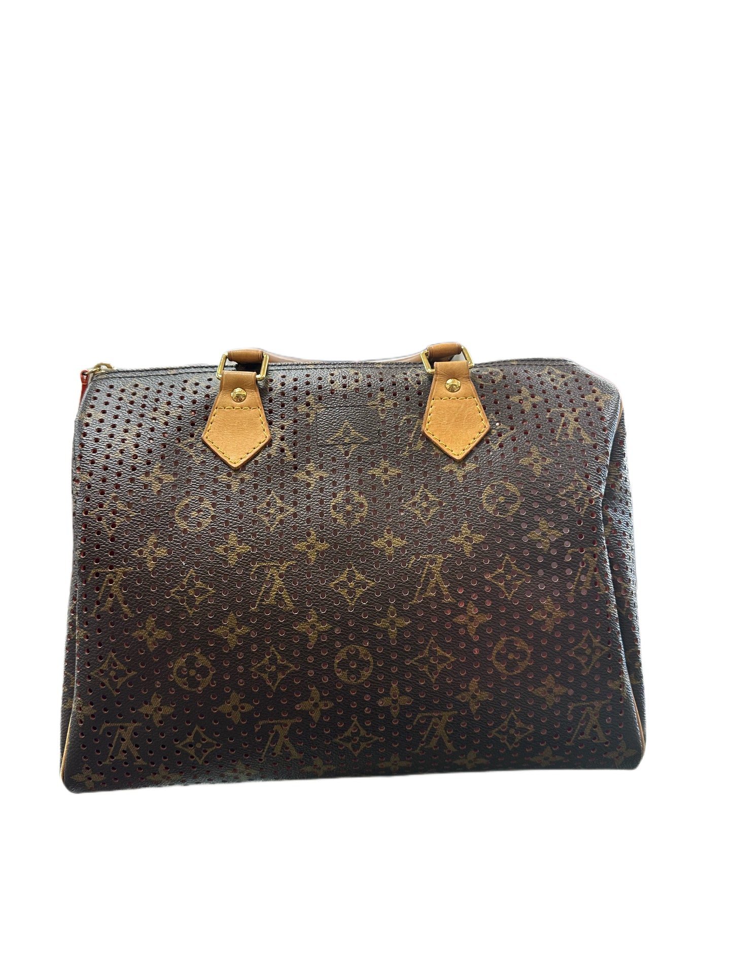 LOUIS VUITTON Perforated Speedy 30 and Perforated Key Pouch