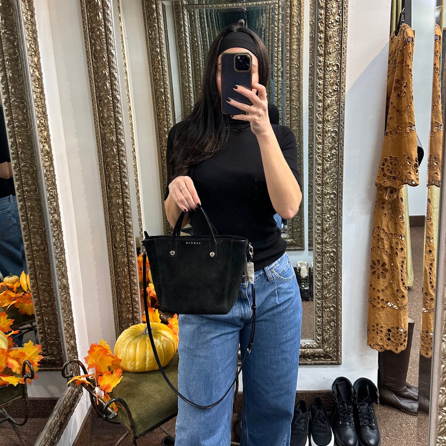 Sandro bucket bag