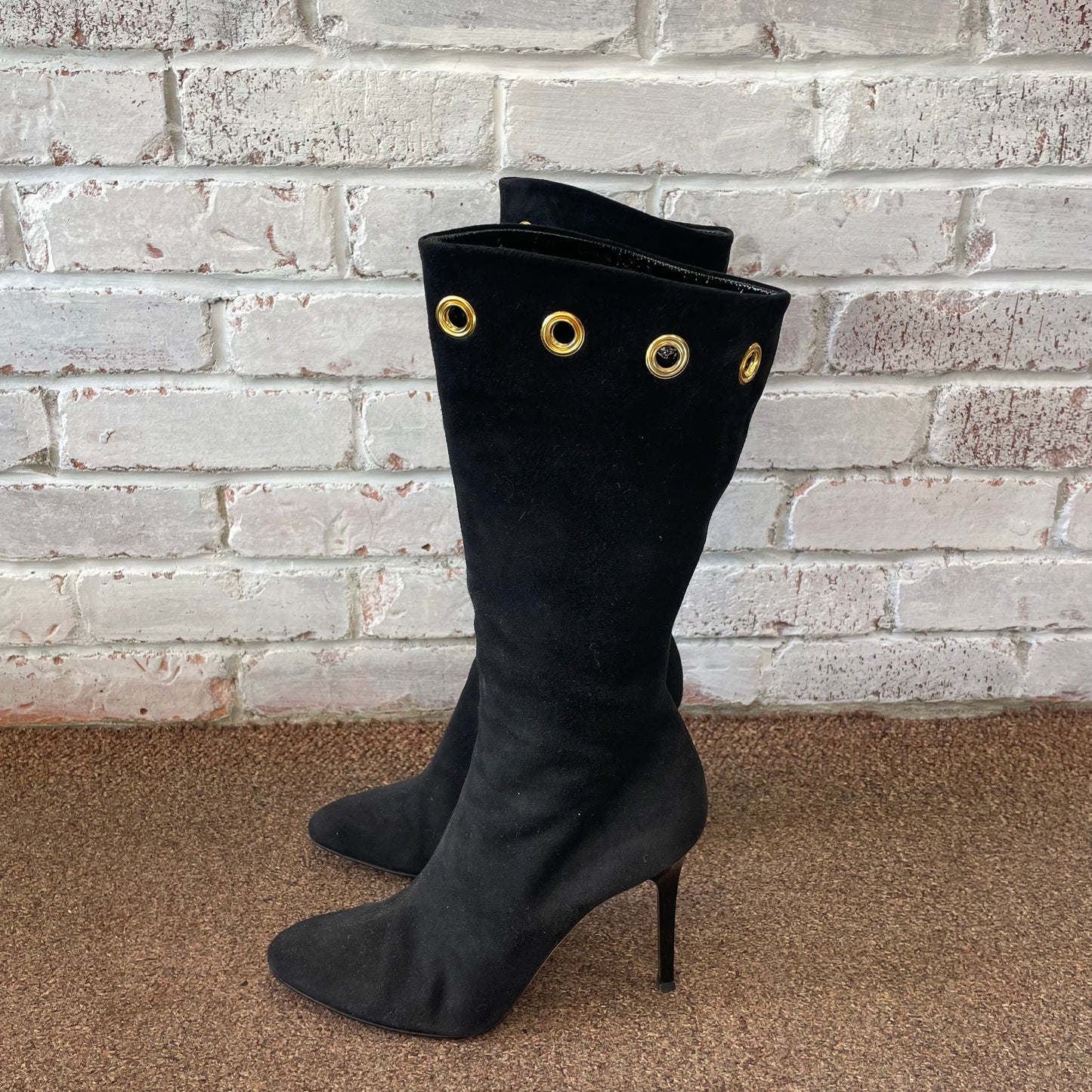 Jimmy Choo grommet Boots