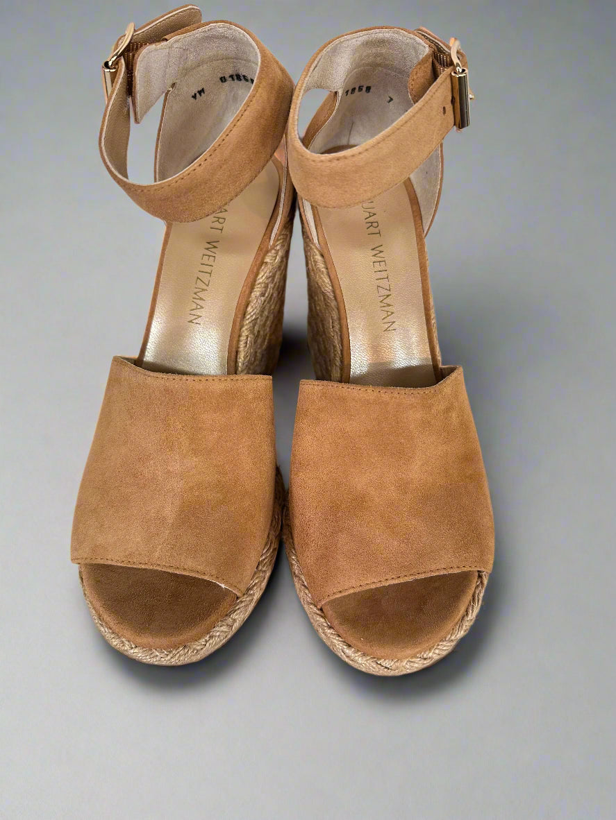 STUART WEITZMAN Suede Espadrilles