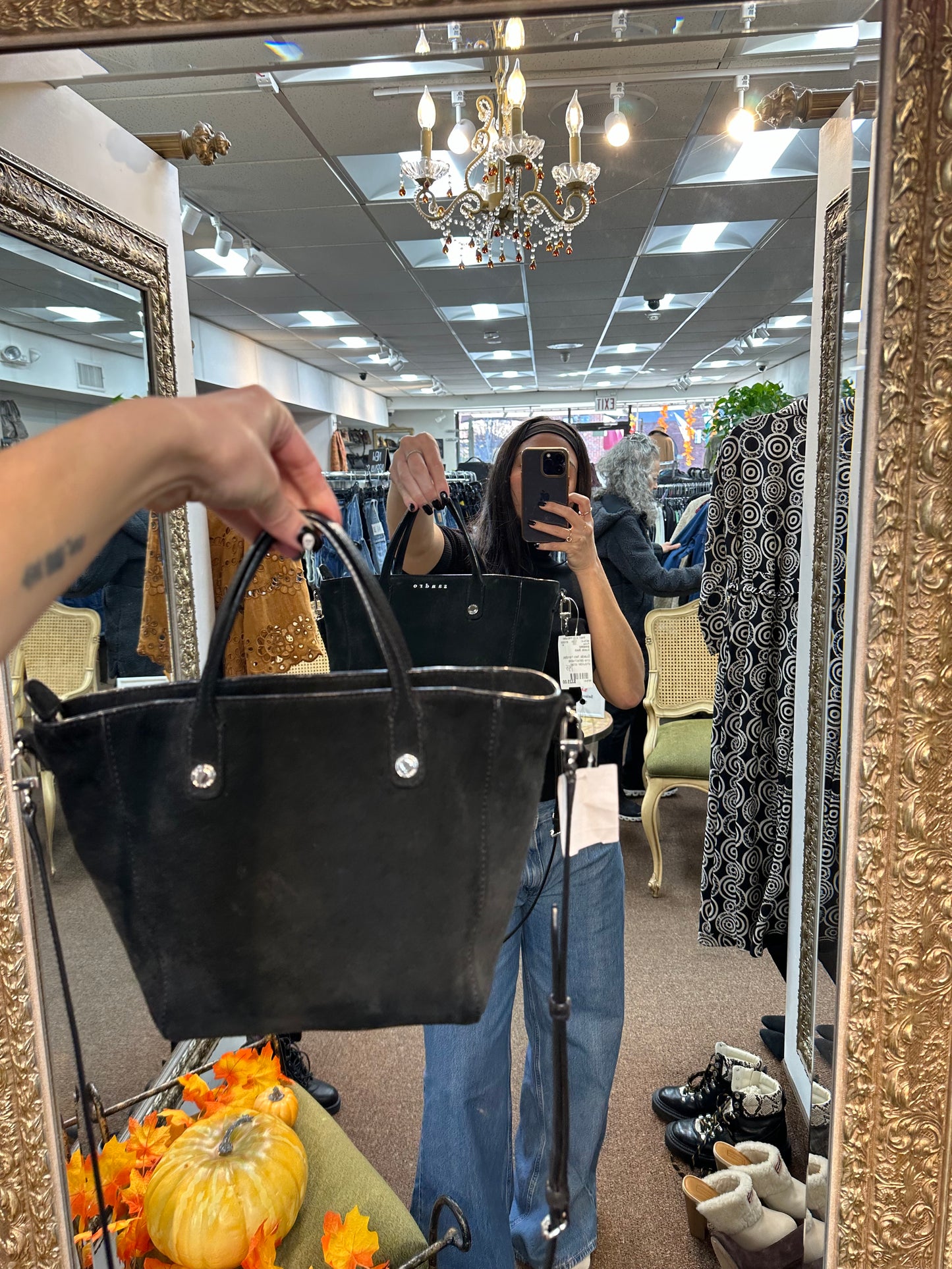 Sandro bucket bag