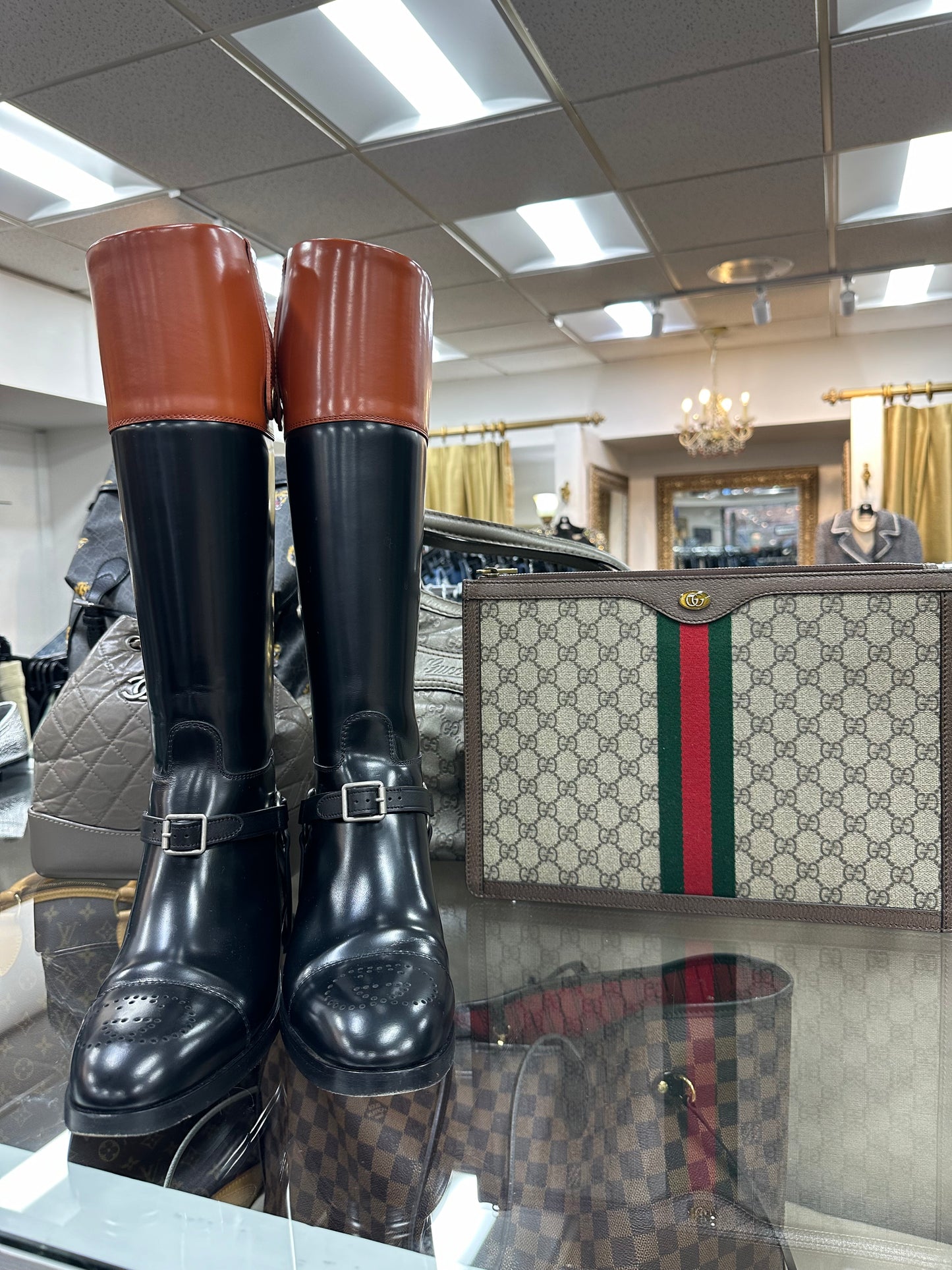 Gucci riding Boots