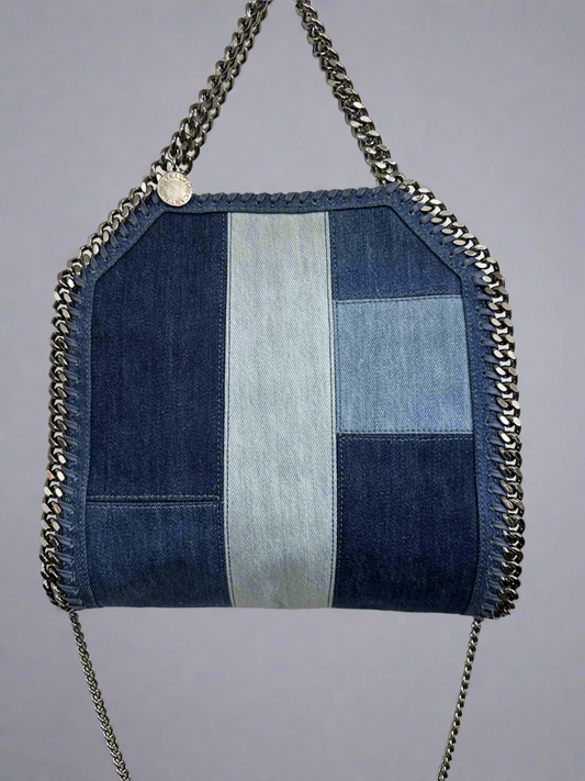 Stella McCartney Denim Falbella Tote