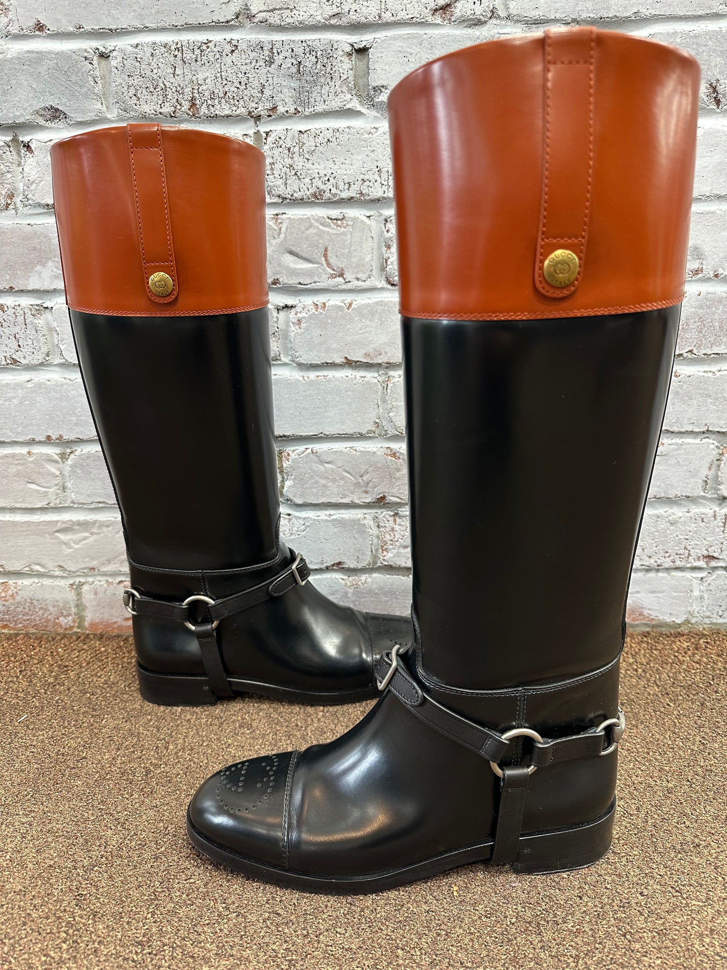 Gucci riding Boots