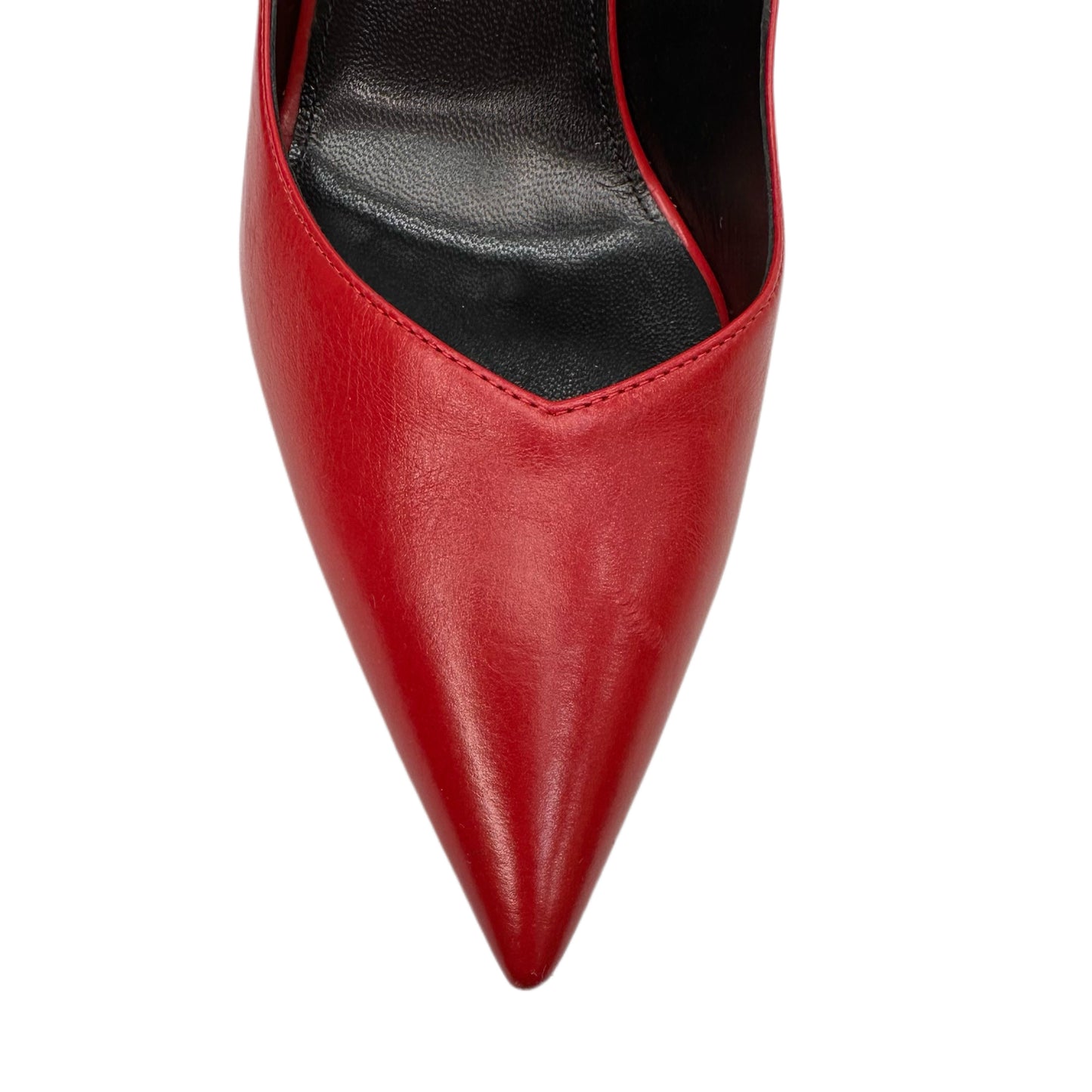 SAINT LAURENT “Kiki 100” Red Pump 38.5