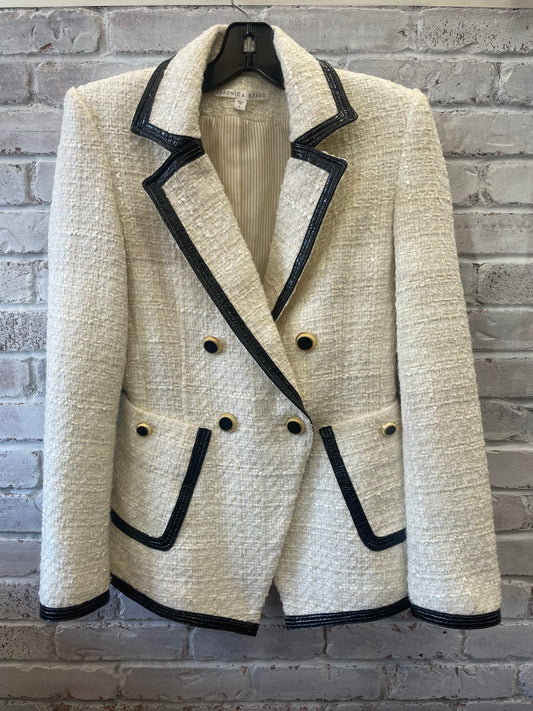 Veronica Beard ivory Tweed Blazer