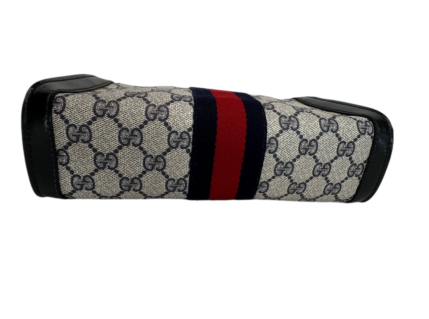 GUCCI Coated Canvas Clutch/Cosmetic Bag