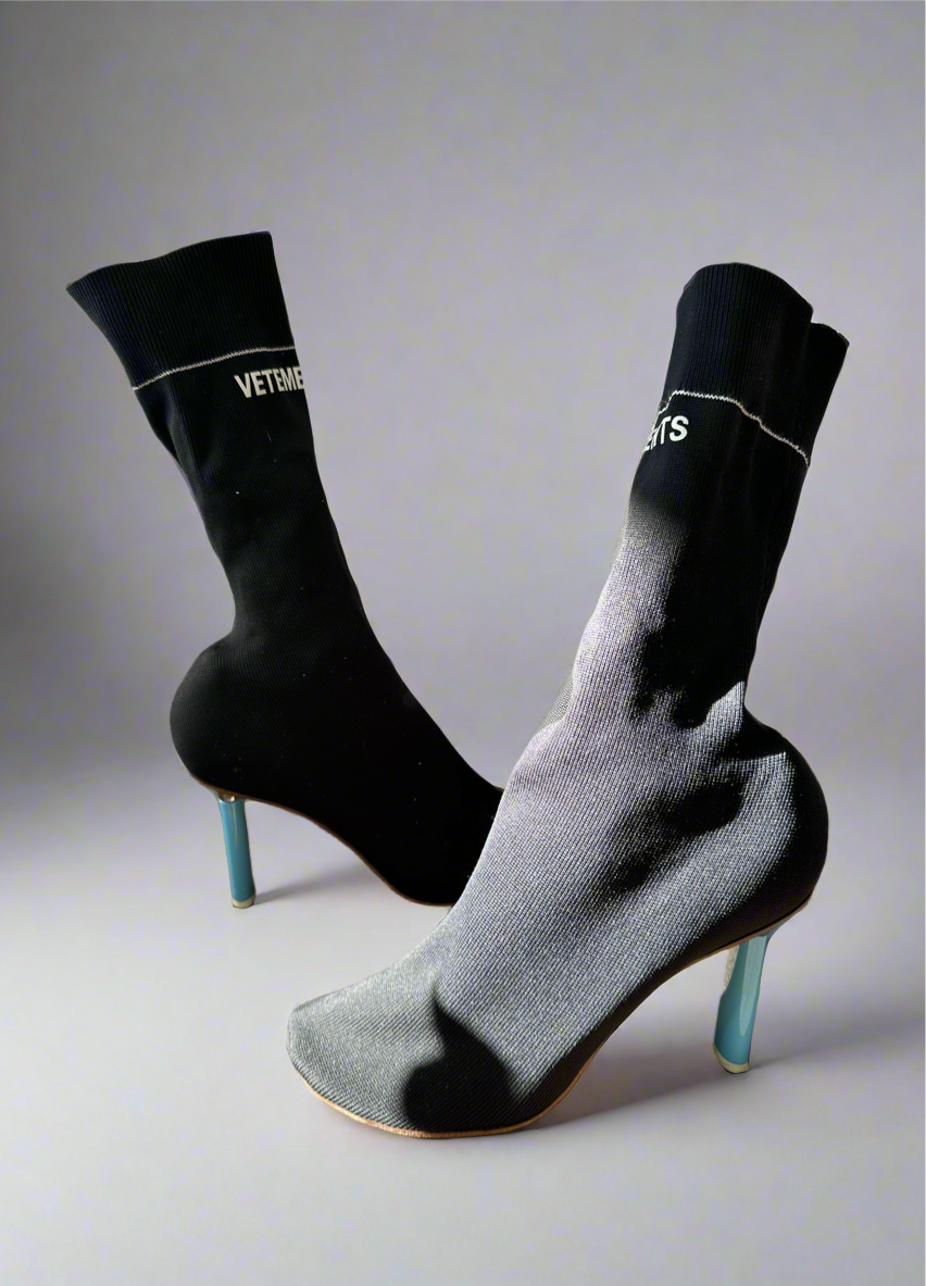 Vetements sock-style Booties