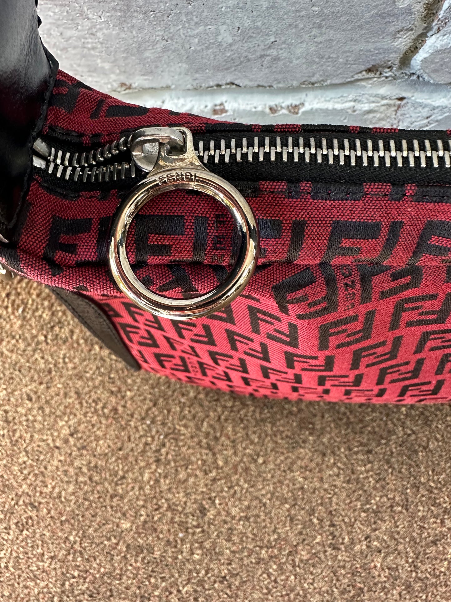 Fendi Zucchino Oyster Bag