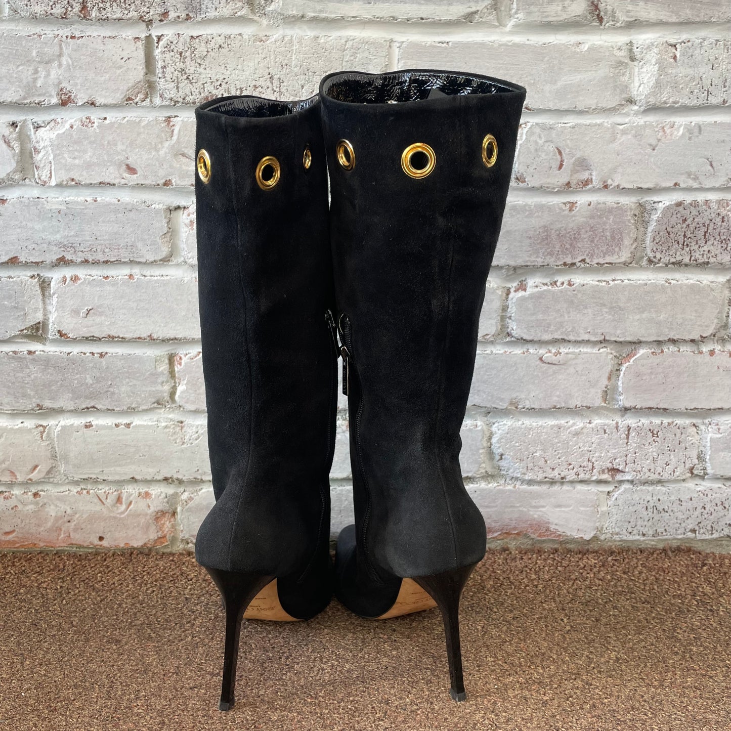 Jimmy Choo grommet Boots