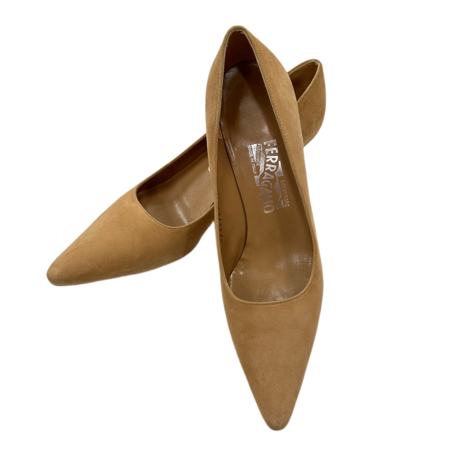 SALVATORE FERRAGAMO Beige Pumps Size 8