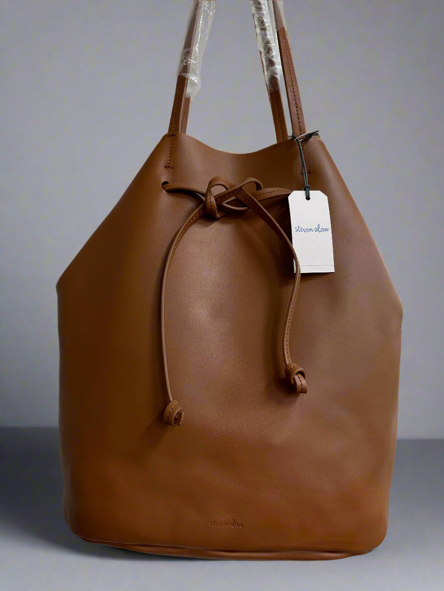 STEVEN ALAN Leather Bucket Bag