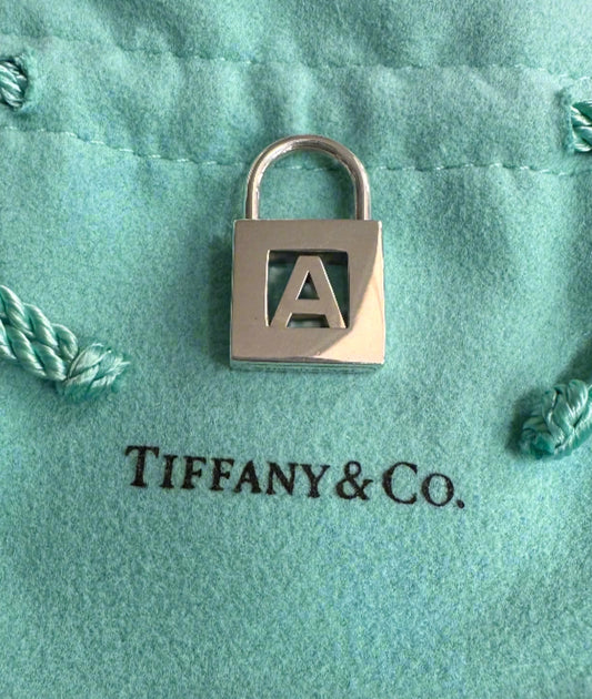 Tiffany initial lock Pendant