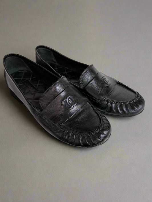 Chanel leather Loafer