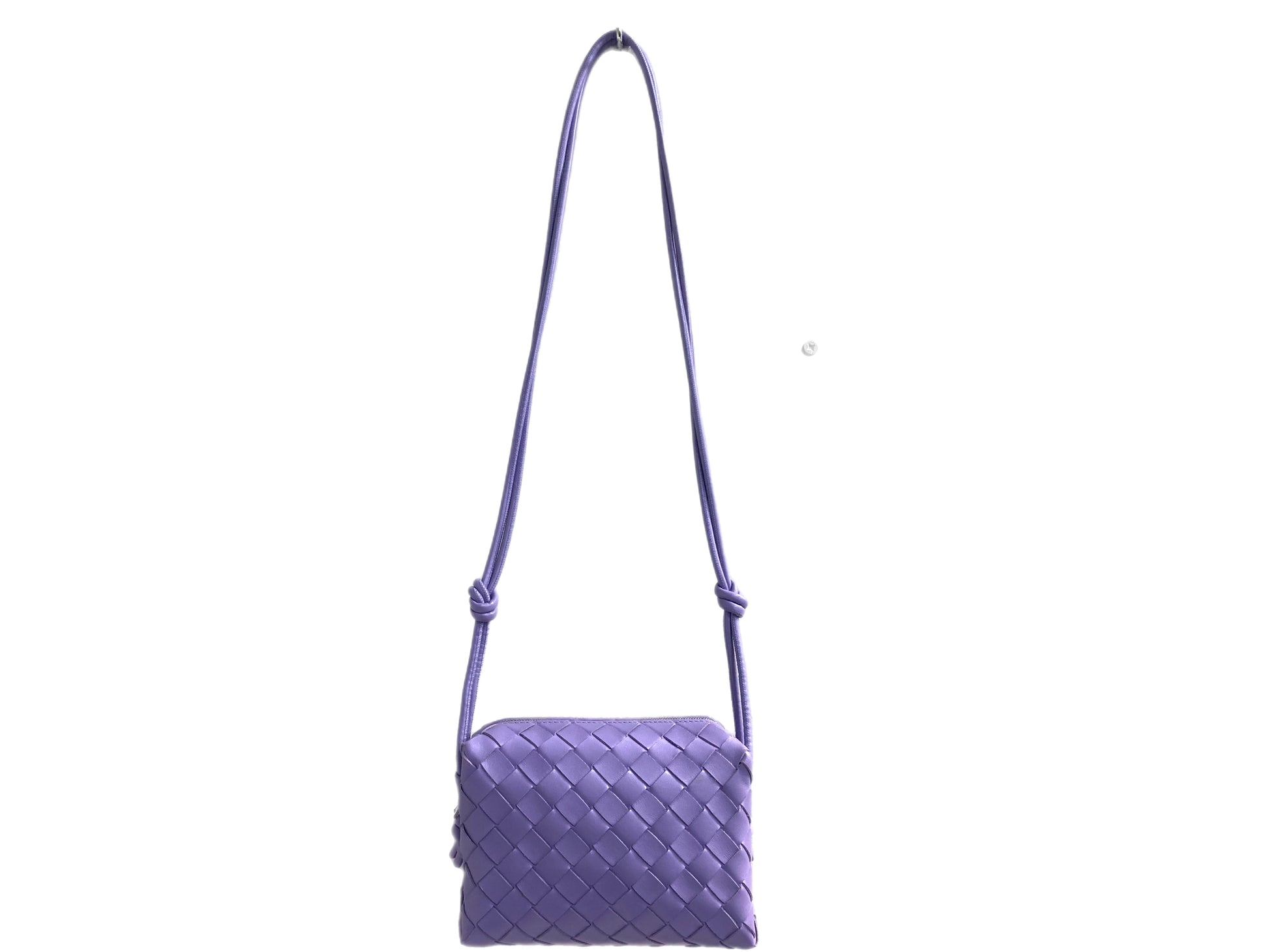 Bottega Veneta Pre-owned Padded Cassette Crossbody Bag - Purple