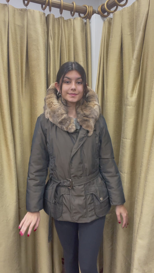 Max Mara Jacket Fur Collar