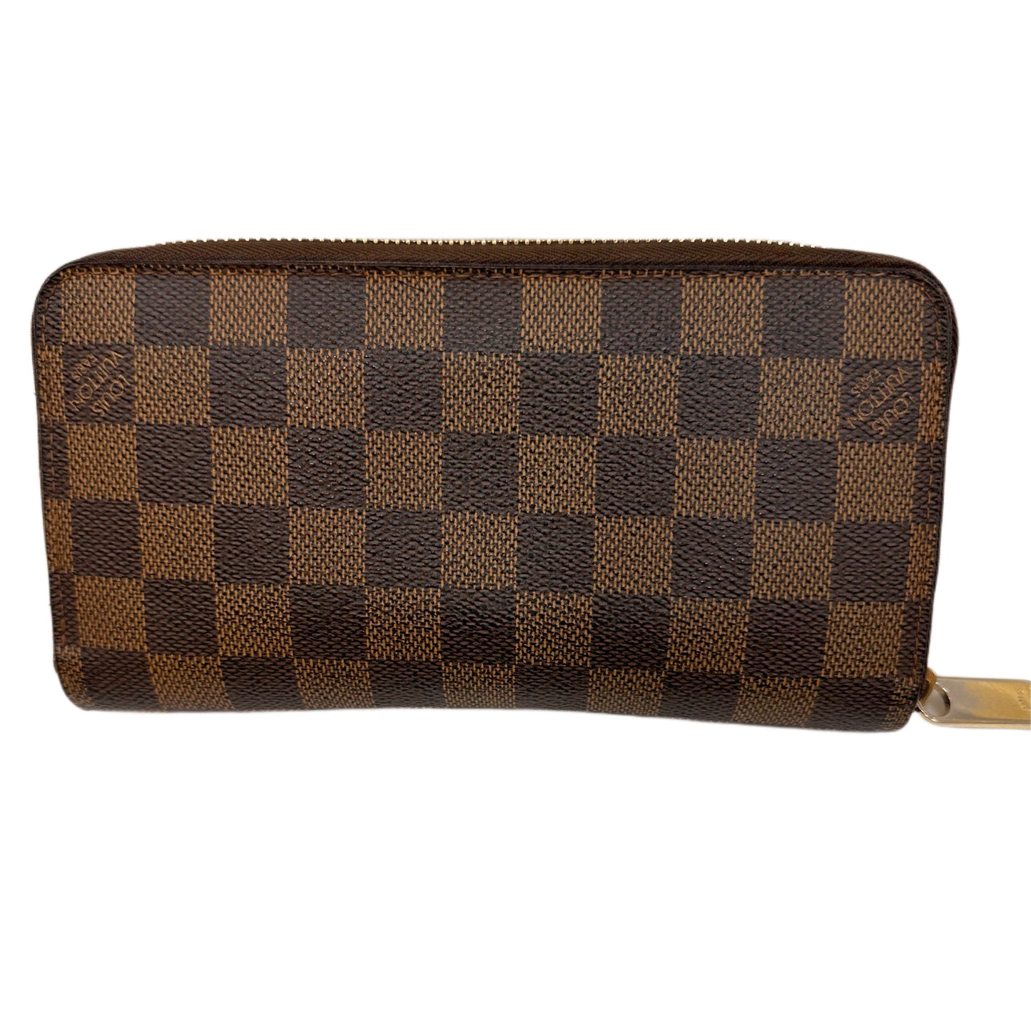 LOUIS VUITTON Damier Ebene Zippy Wallet