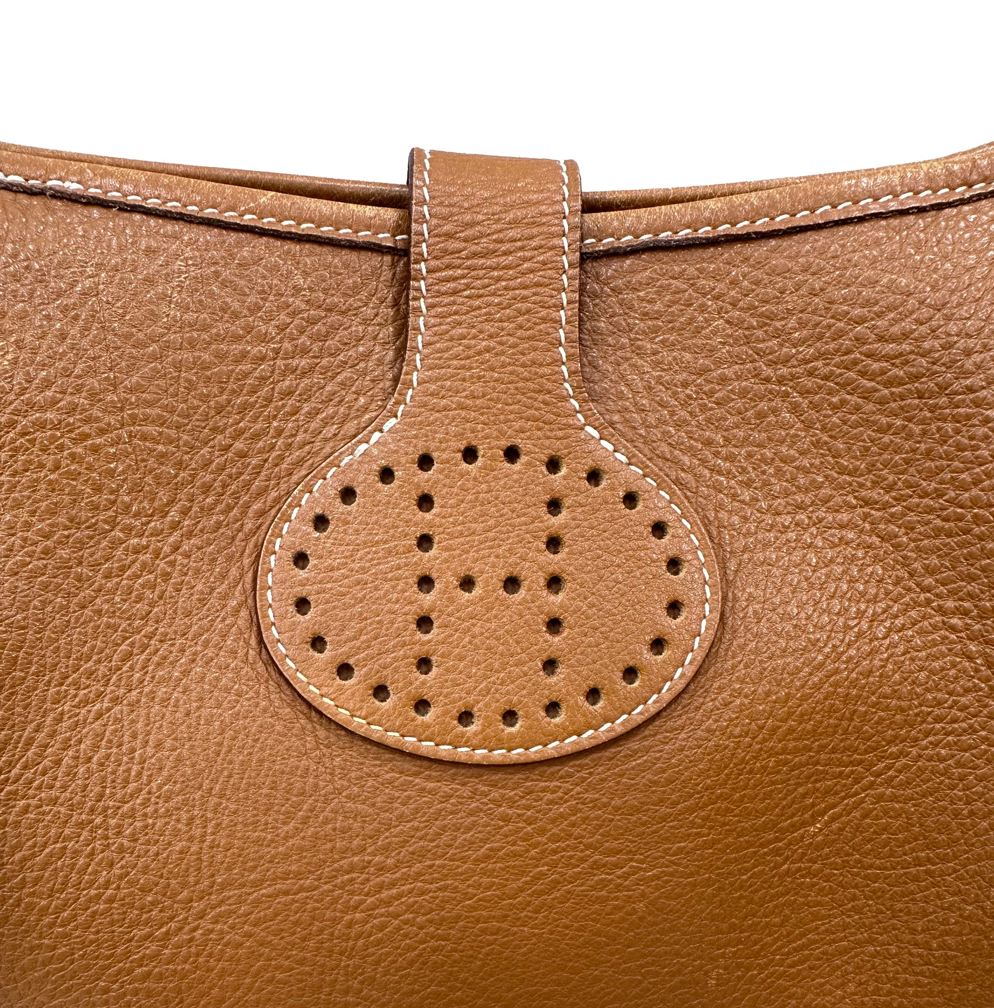 HERMES Vintage Rodeo II Caramel Leather – Past & Present Boutique